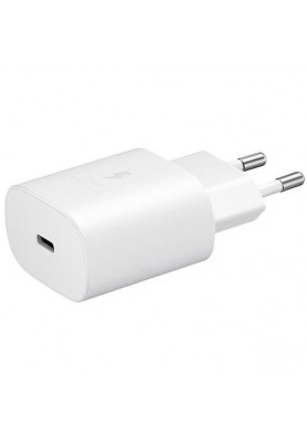 Зарядний пристрій Samsung 25W PD Wall Charger White (EP-TA800XWEGRU)