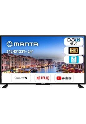 Телевiзор Manta 24LHS122T
