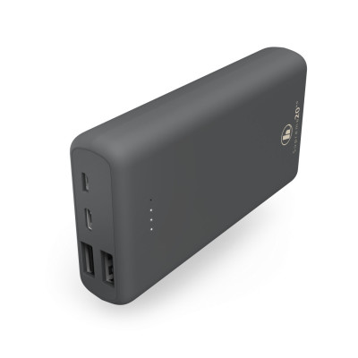 Зовнішній акумулятор (павербанк) HAMA Supreme 20HD 20000mAh (00187292, 00201669)