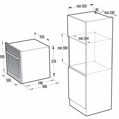 Духовка електрична Gorenje GP898B