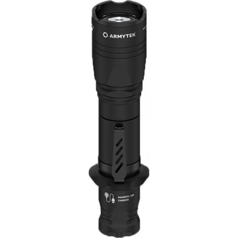 Ліхтар тактичний Armytek Dobermann Magnet USB White (F07501C)