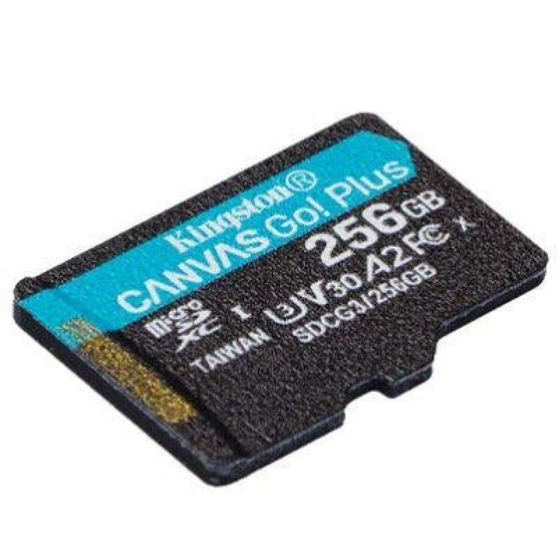 Карта пам'яті Kingston 256 GB microSDXC class 10 UHS-I U3 Canvas Go! Plus SDCG3/256GBSP