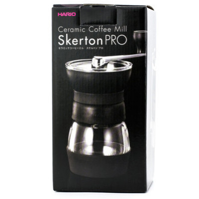 Кавомолка ручна HARIO Ceramic Coffee Mill Skerton PRO (MMCS-2B)