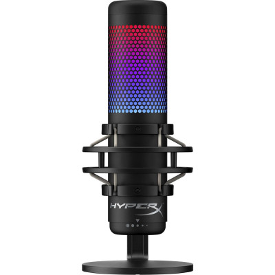 Мікрофон для ПК/для стрімінгу, подкастів HyperX QuadCast S (HMIQ1S-XX-RG/G)