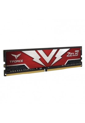 Пам'ять для настільних комп'ютерів TEAM 16 GB (2x8GB) DDR4 3000 MHz T-Force Zeus Red (TTZD416G3000HC16CDC01)