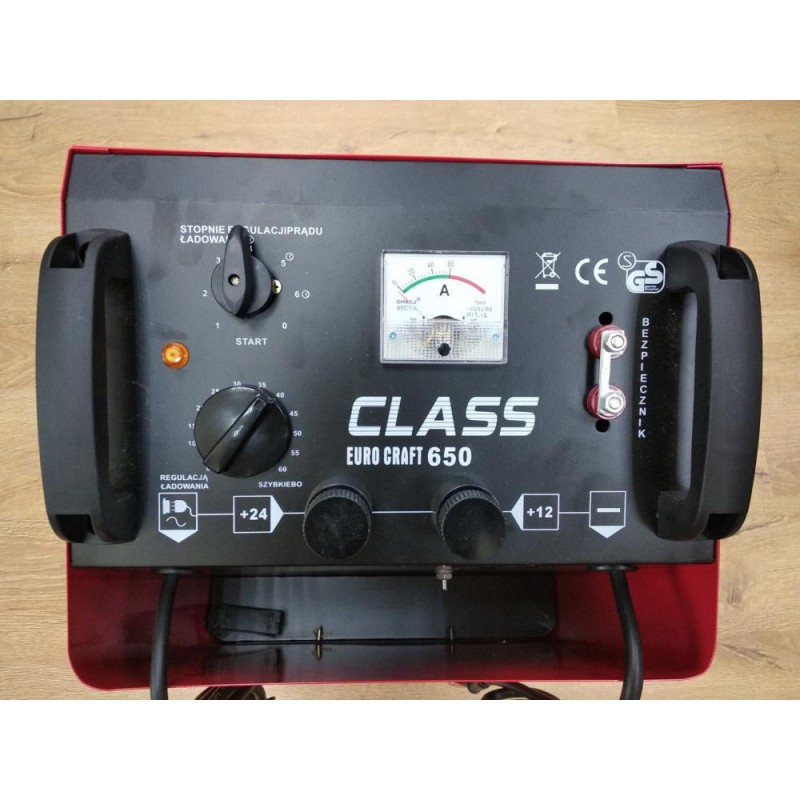 Пуско-зарядний пристрій (живлення від мережі) Euro Craft CLASS650