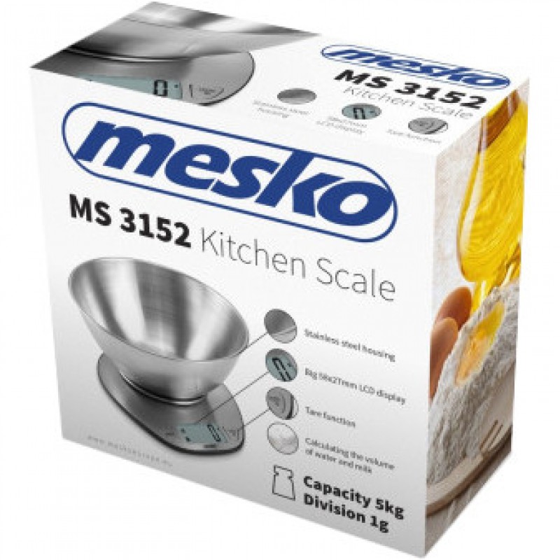 Ваги кухонні електронні Mesko MS 3152