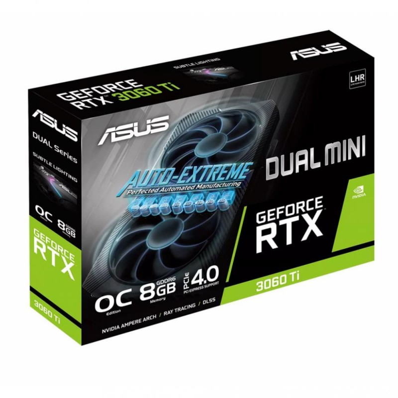 Відеокарта ASUS DUAL-RTX3060TI-O8G-MINI-V2