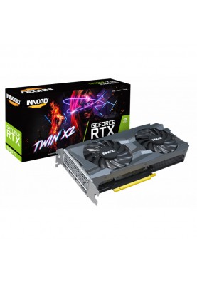Відеокарта INNO3D GeForce RTX 3060 Ti TWIN X2 LHR (N306T2-08D6-119032DH)