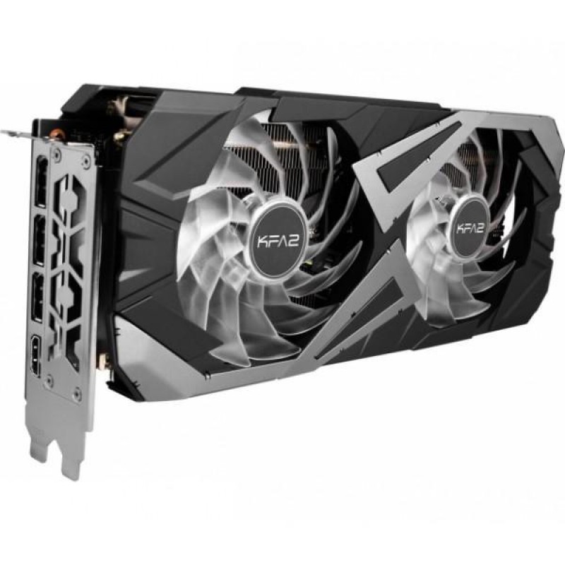 Відеокарта KFA2 GeForce RTX 3060 Ti EX (1-Click OC) LHR (36ISL6MD1WTK)