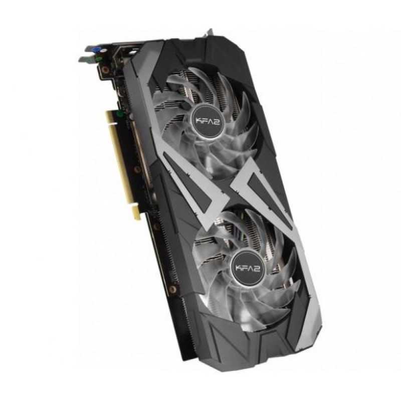 Відеокарта KFA2 GeForce RTX 3060 Ti EX (1-Click OC) LHR (36ISL6MD1WTK)