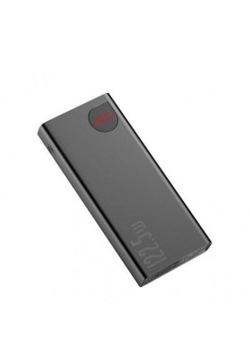 Зовнішній акумулятор (павербанк) Baseus Adaman Metal Digital 20000mAh 22.5W 2021 Editon Black (PPAD000101, PPADM20S)