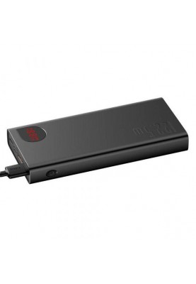 Зовнішній акумулятор (павербанк) Baseus Adaman Metal Digital 20000mAh 22.5W 2021 Editon Black (PPAD000101, PPADM20S)