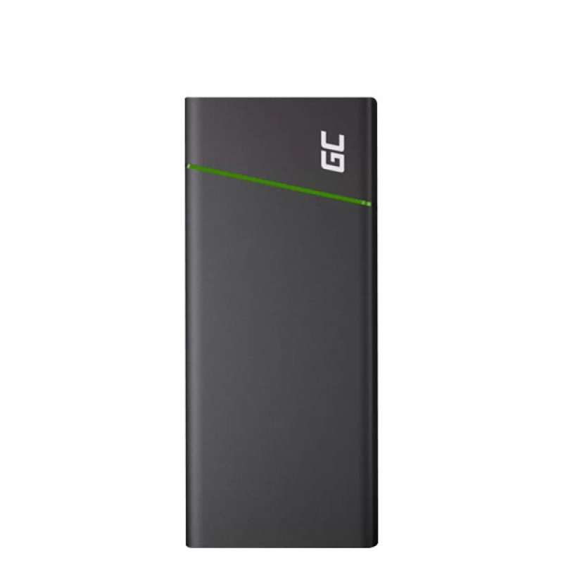 Зовнішній акумулятор (павербанк) Green Cell GC PowerPlay Ultra 26800 мАг 128 W Black (PBGC04)