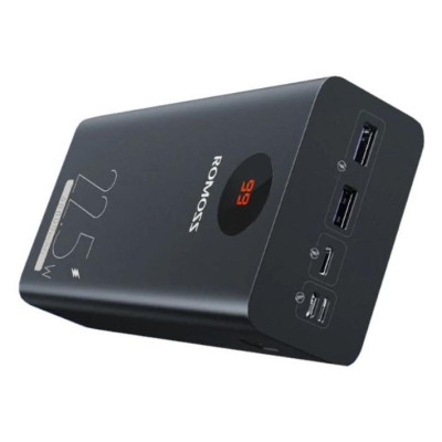 Зовнішній акумулятор (павербанк) Romoss 40000mAh PEA40PF 22.5W Black (PEA40-152-2133H)