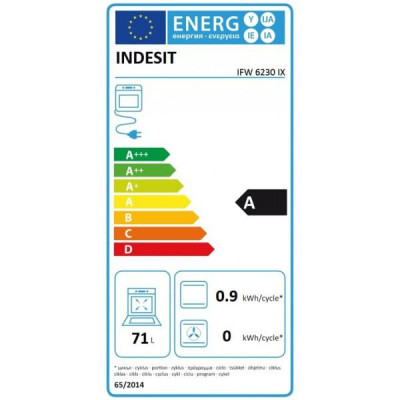 Духовка електрична Indesit IFW 6230 IX Духовка електрична Indesit IFW 6230 IX