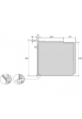 Духовка електрична Samsung NV68R5540CB