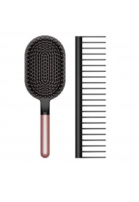 Dyson Набір щіток -designed Paddle brush and Detangling comb Rosе/Black (965003-05)