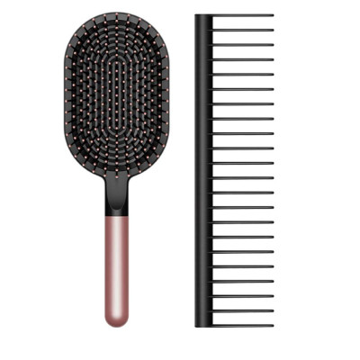 Dyson Набір щіток -designed Paddle brush and Detangling comb Rosе/Black (965003-05)