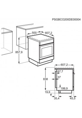 Електрична плита Electrolux RKR560100W