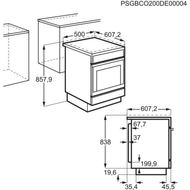 Електрична плита Electrolux RKR560100W