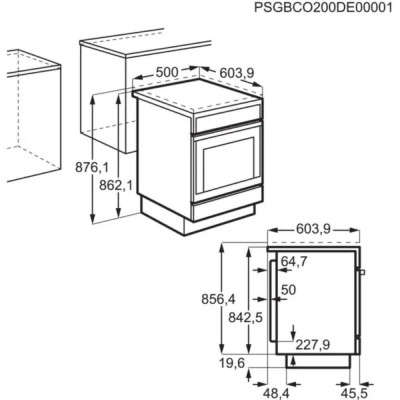 Комбінована плита Electrolux RKK560200W