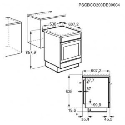 Комбінована плита Electrolux RKK560200X Комбінована плита Electrolux RKK560200X