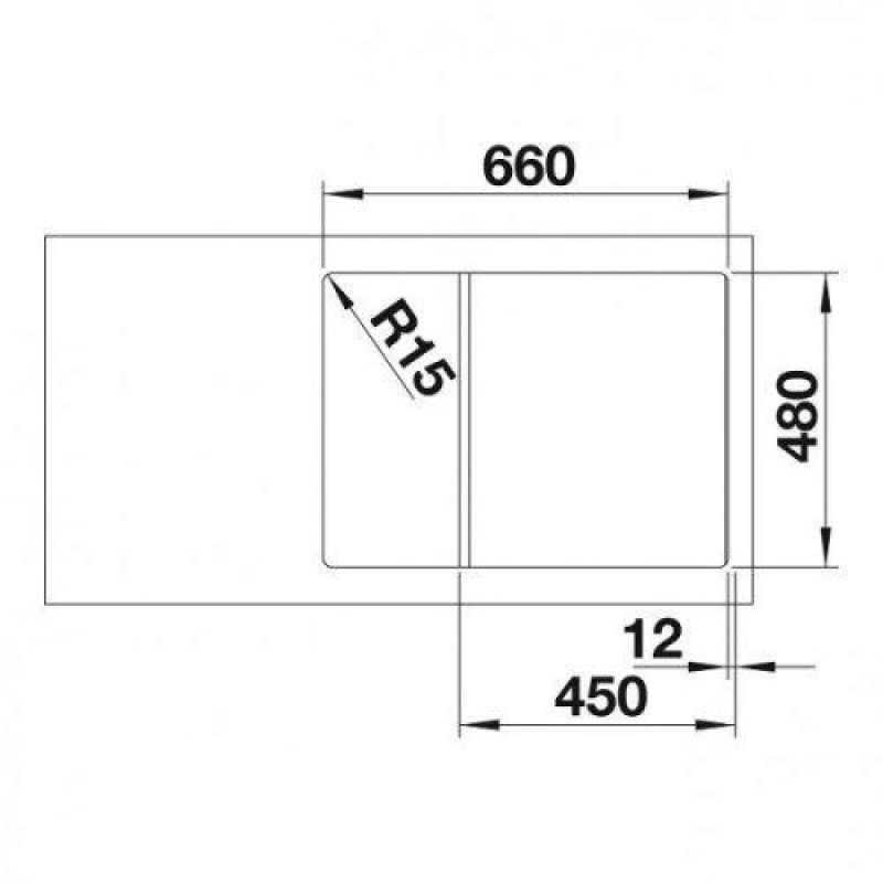 Кухонна мийка Blanco Zia 45 S Compact 524725