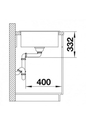 Кухонна мийка Blanco Zia 45 S Compact 524725