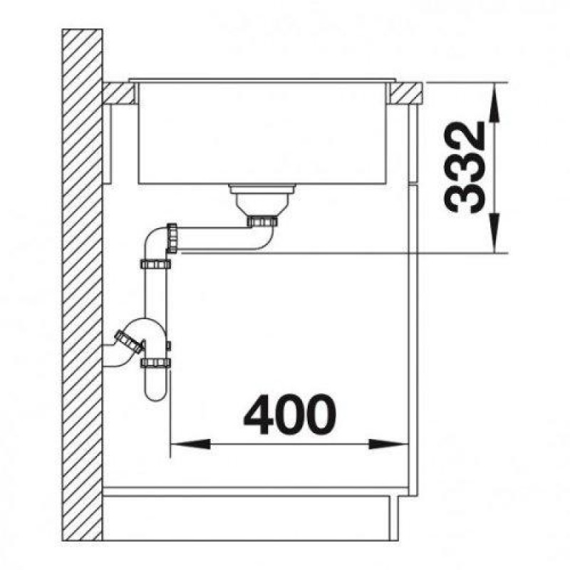 Кухонна мийка Blanco Zia 45 S Compact 524725