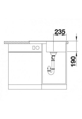 Кухонна мийка Blanco Zia 45 S Compact 524725