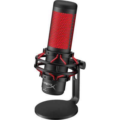 Мікрофон для ПК/для стрімінгу, подкастів HyperX Quadcast (HX-MICQC-BK)