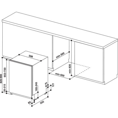 Посудомийна машина Indesit DIC 3B+16 A