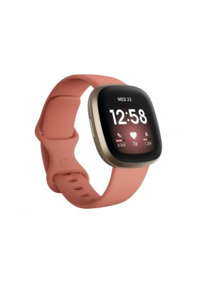 Смарт-годинник Fitbit Versa 3 Pink Clay/Soft Gold Aluminum (FB511GLPK)