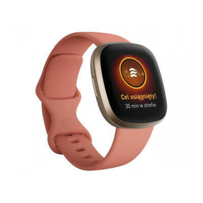 Смарт-годинник Fitbit Versa 3 Pink Clay/Soft Gold Aluminum (FB511GLPK)