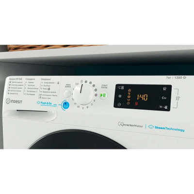 Пральна машина автоматична Indesit BWSE 71293X WBV