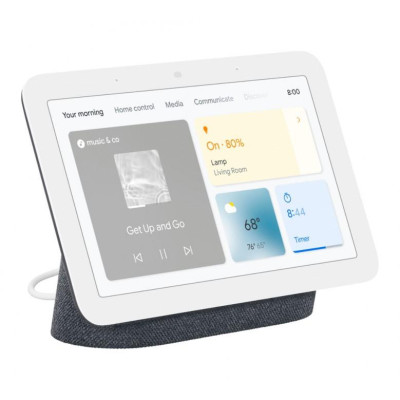 Центральний контролер для розумного будинку Google Nest Hub 2nd Generation Charcoal (GA01892-EU)