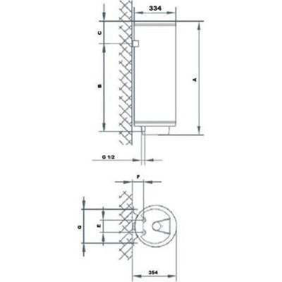 Водонагрівач (бойлер) електричний накопичувальний Gorenje TGR65SNGV9 Водонагрівач (бойлер) електричний накопичувальний Gorenje TGR65SNGV9