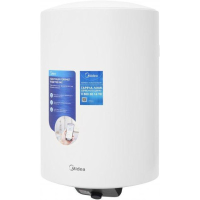 Водонагрівач (бойлер) електричний накопичувальний Midea PRIME Wi-Fi D80-15EFG(W)