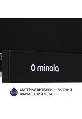 Телескопічна витяжка Minola HTL 6614 BL 1000 LED