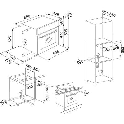 Духовка електрична Franke SMART FSM 86 HE XS (116.0605.988)
