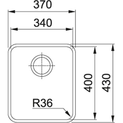 Кухонна мийка Franke ANX 110-34 122.0204.647