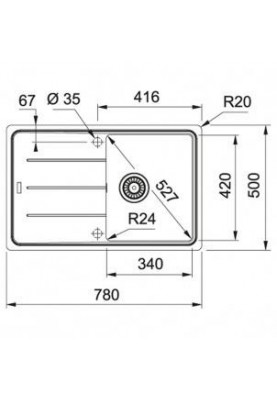 Кухонна мийка Franke Basis BFG 611-78 114.0667.446