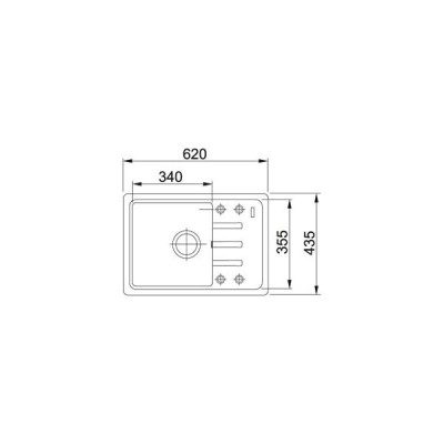Кухонна мийка Franke BSG 611-62 114.0375.046