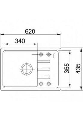 Кухонна мийка Franke BSG 611-62 114.0575.042