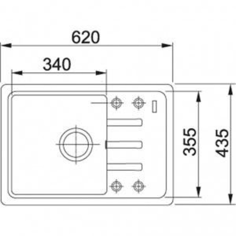 Кухонна мийка Franke BSG 611-62 114.0575.042