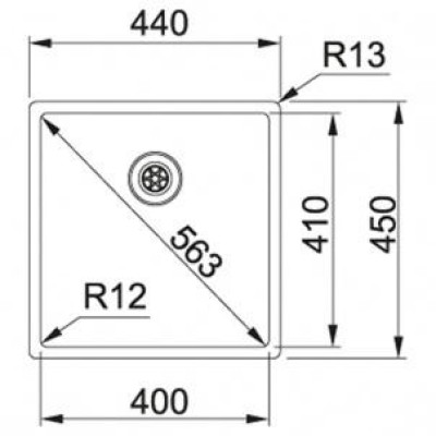 Кухонна мийка Franke BXX 210/110-40 127.0369.215