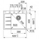 Кухонна мийка Franke Centro CNG 611-62 TL 114.0630.458