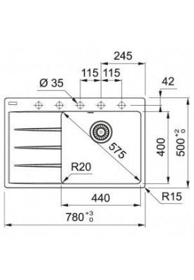 Кухонна мийка Franke Centro CNG 611-78 TL 114.0630.467