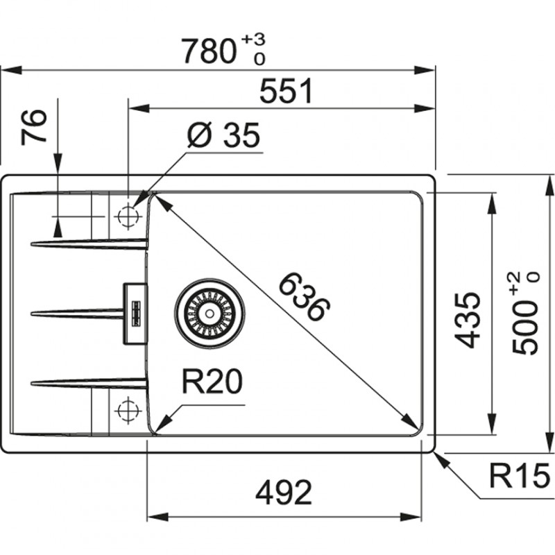 Кухонна мийка Franke Centro CNG 611-78 XL 114.0630.437